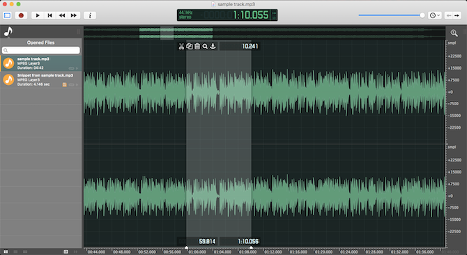 free mp3 audio editor for mac
